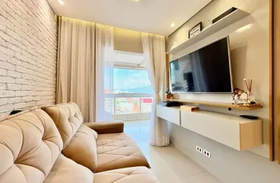 Apartamento para Venda em Praia Grande, Tupi, 2 dormitórios, 1 suíte, 1 banheiro, 1 vaga