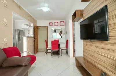 Apartamento para Venda em Praia Grande, Aviação, 1 dormitório, 1 banheiro, 1 vaga