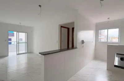 Apartamento para Venda em Praia Grande, Guilhermina, 1 dormitório, 1 suíte, 2 banheiros, 1 vaga