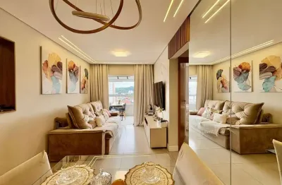 Apartamento para Venda em Praia Grande, Guilhermina, 2 dormitórios, 1 suíte, 1 banheiro, 1 vaga