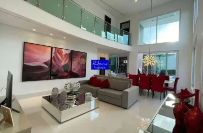 Casa em condomínio para venda em camaçari, alphaville litoral norte 1, 4 dormitórios, 3 suítes, 6 banheiros, 2 vagas