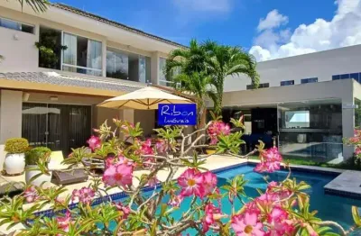 Casa em condomínio para venda em camaçari, alphaville litoral norte 1