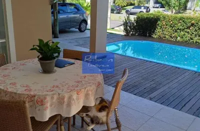 Casa em condomínio para venda em camaçari, alphaville litoral norte i, 4 dormitórios, 4 suítes, 6 banheiros, 2 vagas