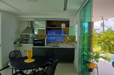 Casa em condomínio para venda em camaçari, alphaville litoral norte 1, 4 dormitórios, 4 suítes, 7 banheiros, 4 vagas