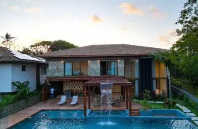 Casa de luxo em condomínio à venda na praia do forte: enseada do castelo