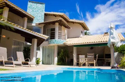 Casa com 4 quartos à venda no guarajuba, camaçari , 232 m2 por r$ 2.190.000