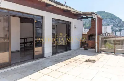 Cobertura duplex para venda em rio de janeiro, flamengo, 4 dormitórios, 2 suítes, 4 banheiros, 2 vagas