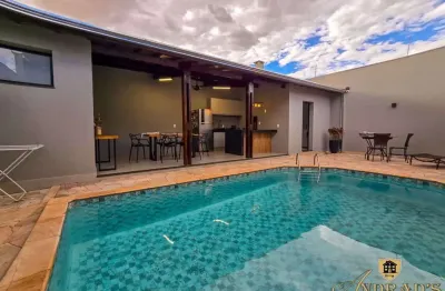 Casa para Venda em Barretos, América, 3 dormitórios, 1 suíte, 2 banheiros, 2 vagas