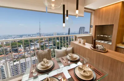 Apartamento 62 a 64m² — 2 dorms (1 suíte) + varanda gourmet — alto da lapa, zona oeste