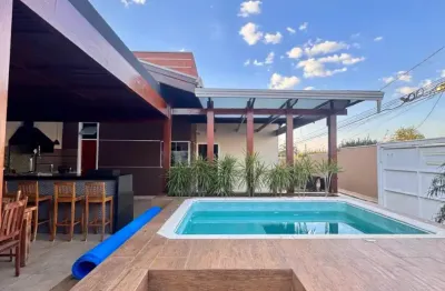 Linda casa com area de lazer a venda no jardim paulista em mogi mirim