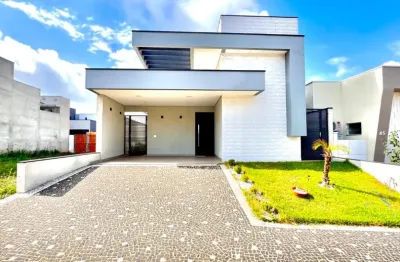 Casa nova a venda no condomínio santa mônica iii - mogi guaçu/ sp
