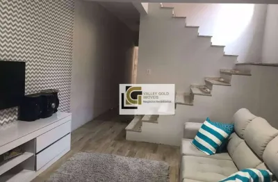 Sobrado com 4 dormitórios à venda, 128 m² por r$ 500.000,00 - residencial gazzo - são josé dos campos/sp