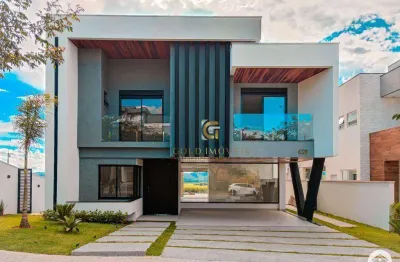 Sobrado com 5 dormitórios à venda, 470 m² por r$ 6.500.000,00 - condomínio residencial alphaville ii - são josé dos campos/sp