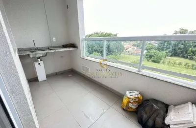 Apartamento com 2 dormitórios para alugar, 64 m² por r$ 3.646,00/mês - villa branca - jacareí/sp