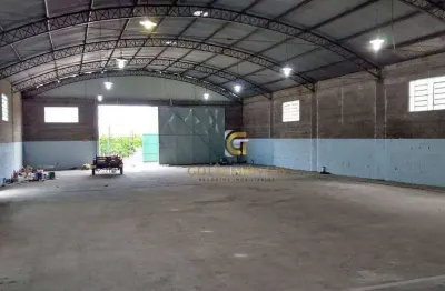 Galpão para alugar, 750 m² por r$ 19.100,00/mês - chácaras reunidas - são josé dos campos/sp