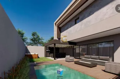 Sobrado com 3 dormitórios à venda, 250 m² por r$ 1.380.000,00 - condomínio residencial mantiqueira - são josé dos campos/sp