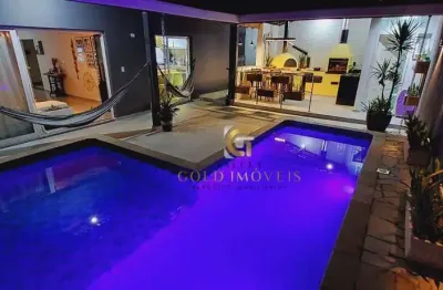 Sobrado com 3 dormitórios à venda, 264 m² por r$ 1.385.000 - condomínio terras do vale - caçapava/sp