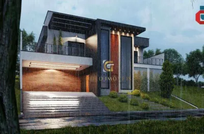 Sobrado com 3 dormitórios à venda, 400 m² por r$ 1.040.000 - condomínio parque vale dos lagos - jacareí/sp