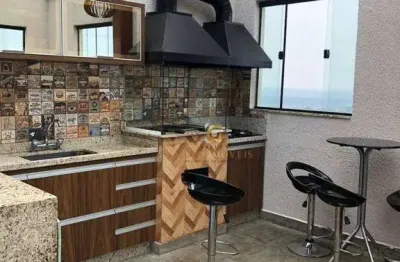 Cobertura com 3 dormitórios à venda, 146 m² por r$ 670.000,00 - vila maria - são josé dos campos/sp