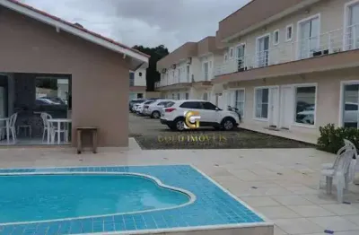 Casa com 2 dormitórios para alugar, 88 m² por r$ 2.757,00/mês - massaguaçu - caraguatatuba/sp
