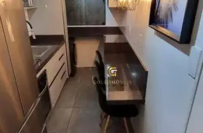 Excelente apartamento térreo mobiliado  com 2 dormitórios à venda, 49 m² por r$ 356.000 - bosque dos eucaliptos - são josé dos campos/sp