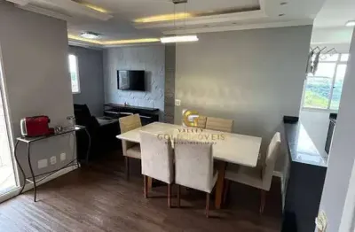 Apartamento com 2 dormitórios para alugar, 70 m² por r$ 3.204,00/mês - parque residencial flamboyant - são josé dos campos/sp
