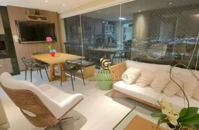 Apartamento com 3 dormitórios à venda, 192 m² por r$ 1.865.000 - jardim aquarius - são josé dos campos/sp
