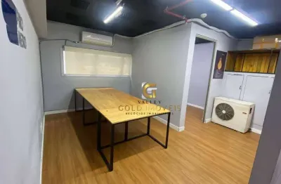 Sala para alugar, 34 m² por r$ 2.770,00/mês - jardim aquarius - são josé dos campos/sp