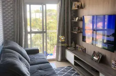Apartamento com 2 dormitórios para alugar, 55 m² por r$ 2.511,00/mês - parque residencial flamboyant - são josé dos campos/sp