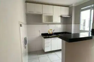 Apartamento com 2 dormitórios à venda, 40 m² por r$ 225.000 - parque interlagos - são josé dos campos/sp
