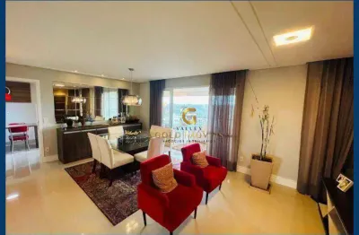 Apartamento com 4 dormitórios à venda, 194 m² por r$ 2.895.000,00 - jardim aquarius - são josé dos campos/sp