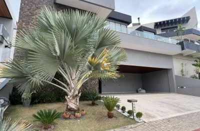 Sobrado com 4 dormitórios à venda, 450 m² por r$ 3.500.000,00 - condomínio residencial jaguary - são josé dos campos/sp