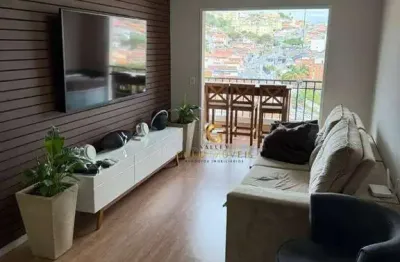 Apartamento com 3 dormitórios, 88 m² - venda por r$ 639.000,00 ou aluguel por r$ 4.115,00/mês - parque santo antônio - jacareí/sp