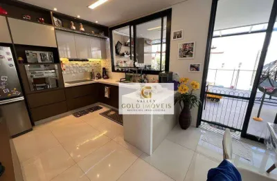 Sobrado com 3 dormitórios para alugar, 219 m² por r$ 9.307,33/mês - parque califórnia - jacareí/sp