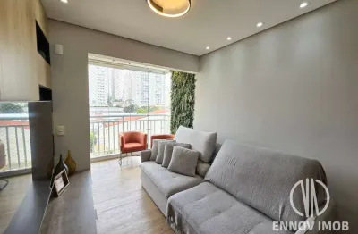 Apartamento à venda na vila romana com 2 dormitórios,1 suíte, 62m² e 1 vaga