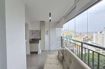 Apartamento à venda na santa cecília, com 1 dormitório, 36m² e 1 vaga
