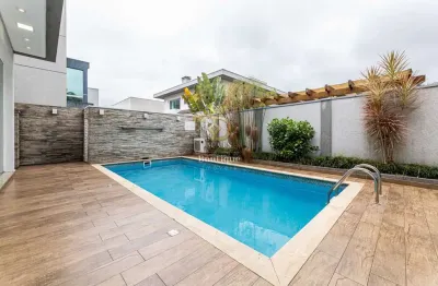 Casa em condomínio fechado com 3 quartos à venda na avenida doutor eugênio bertolli, santa felicidade, curitiba, 245 m2 por r$ 1.980.000