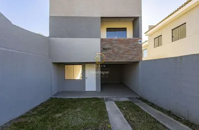 Casa com 3 quartos à venda na rua flávio dallegrave, barreirinha, curitiba, 118 m2 por r$ 611.000