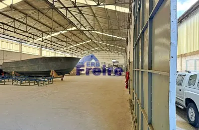 Galpão ótimo com 5 vagas para alugar no bairro inamar - diadema