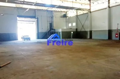 Galpão 1.400m² área fabril para alugar em eldorado, diadema