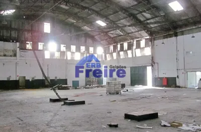 Área fabril 1.400m² Galpão no Bairro Alves Dias, São Bernardo do Campo