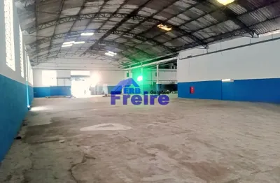 Área fabril: 1.500m² Pé direito: 6m Galpão em Casa Grande, Diadema