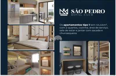 Apartamento com 2 quartos à venda na rua são pedro, 1361, são pedro, brusque, 8000 m2 por r$ 312.100