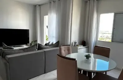 Apto 2 quartos (suíte) e sala ampliada - viva a vista sumaré-sp