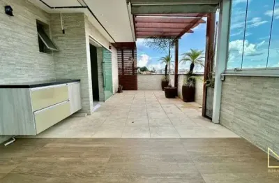 Apartamento com 3 quartos à venda na rua flor-de-orquídea, santa rosa, belo horizonte, 144 m2 por r$ 733.000