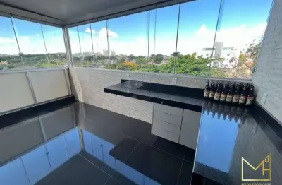 Apartamento com 3 quartos à venda na rua sebastião patrus de souza, rio branco, belo horizonte, 113 m2 por r$ 550.000