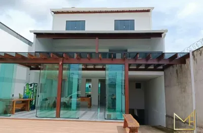 Casa com 3 quartos à venda na avenida doutor aristóteles bethônico, girassol, ribeirão das neves, 300 m2 por r$ 750.000