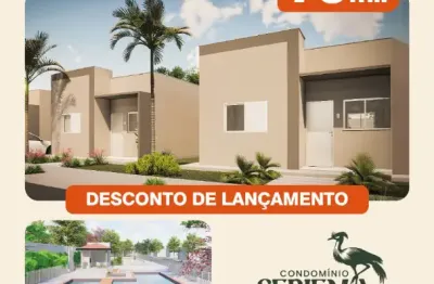 Lindas casas prontas e na planta com condições de até $ 80 mil em desconto minha casa minha vida e ser familia