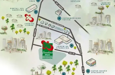 Ágio lote jardins miami - setor riviera sul - aparecida de goiânia