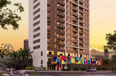 Apartamento no gallery residence com 60m² - setor aeroviário